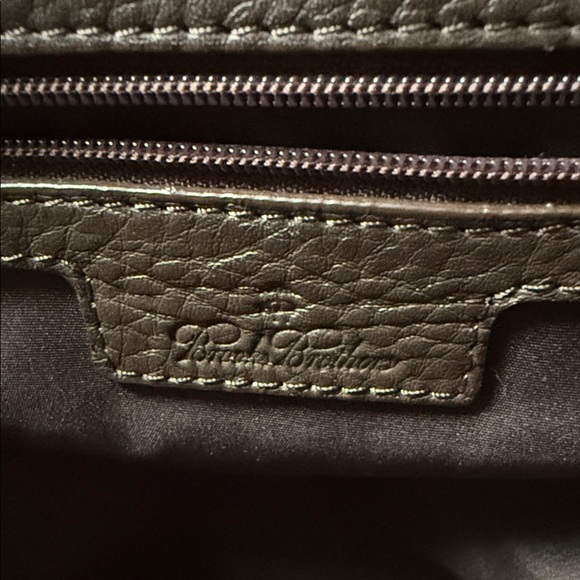 Brooks Brothers Brown Leather Handbag - Picture 4 of 5